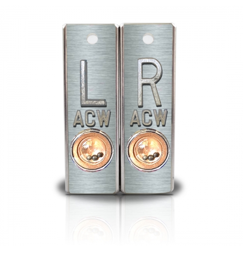Aluminum Position Indicator X Ray Markers- Brushed Silver Metallic Color